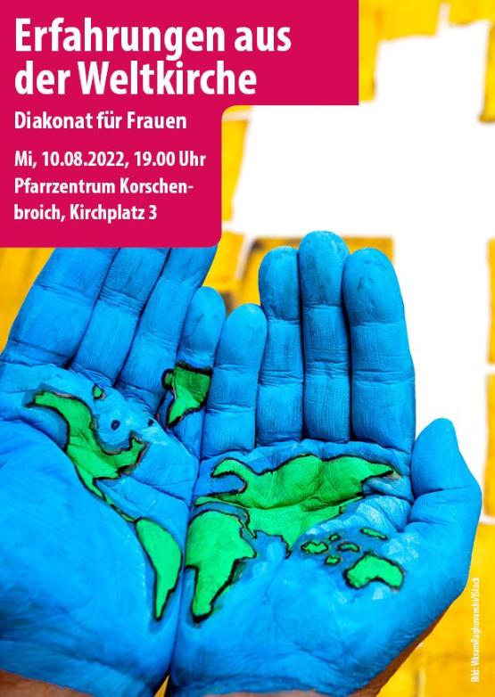 Flyer Frauendiakonat weltweit