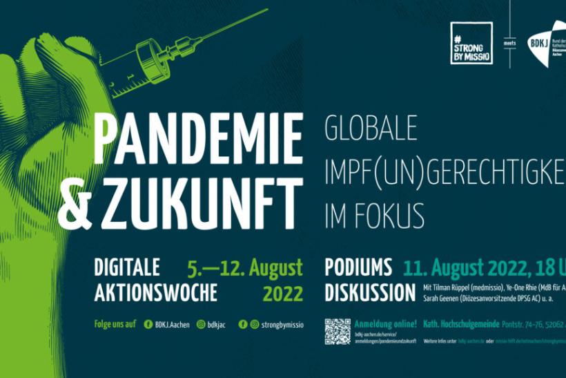 Flyer zur Aktionswoche Impfen