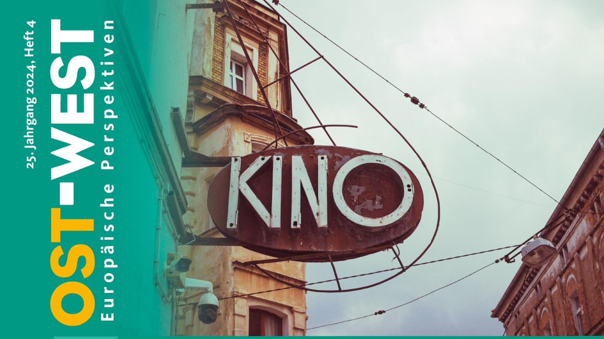 Das Titelbild zeigt eine Vintage-Leuchtreklame an einem Kino im polnischen Paczków. (picture alliance / imageBroker / Konrad Hryciuk) – Gesamtgestaltung des Umschlags: Martin Veicht