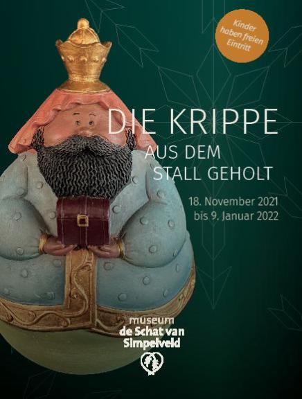 Die Krippe aus dem Stall geholt