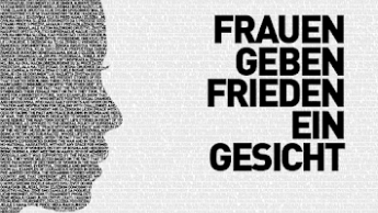Frauen geben Frieden ein Gesicht