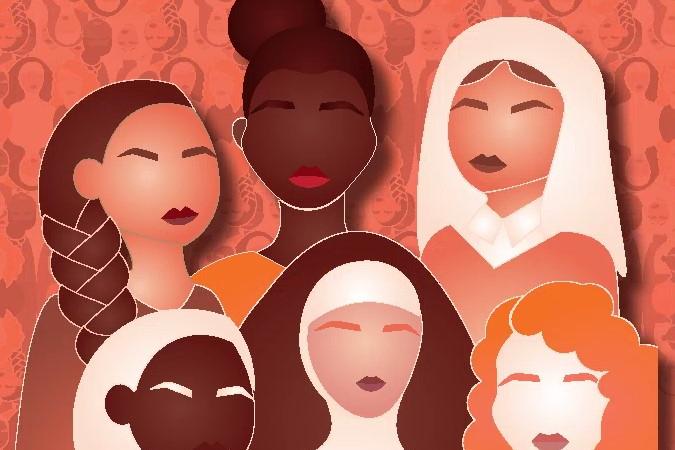 Plakat der Ausstellung 'Sisterhood'