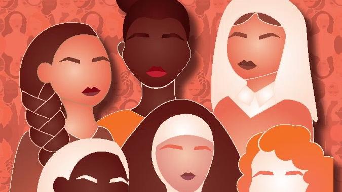 Plakat der Ausstellung 'Sisterhood'