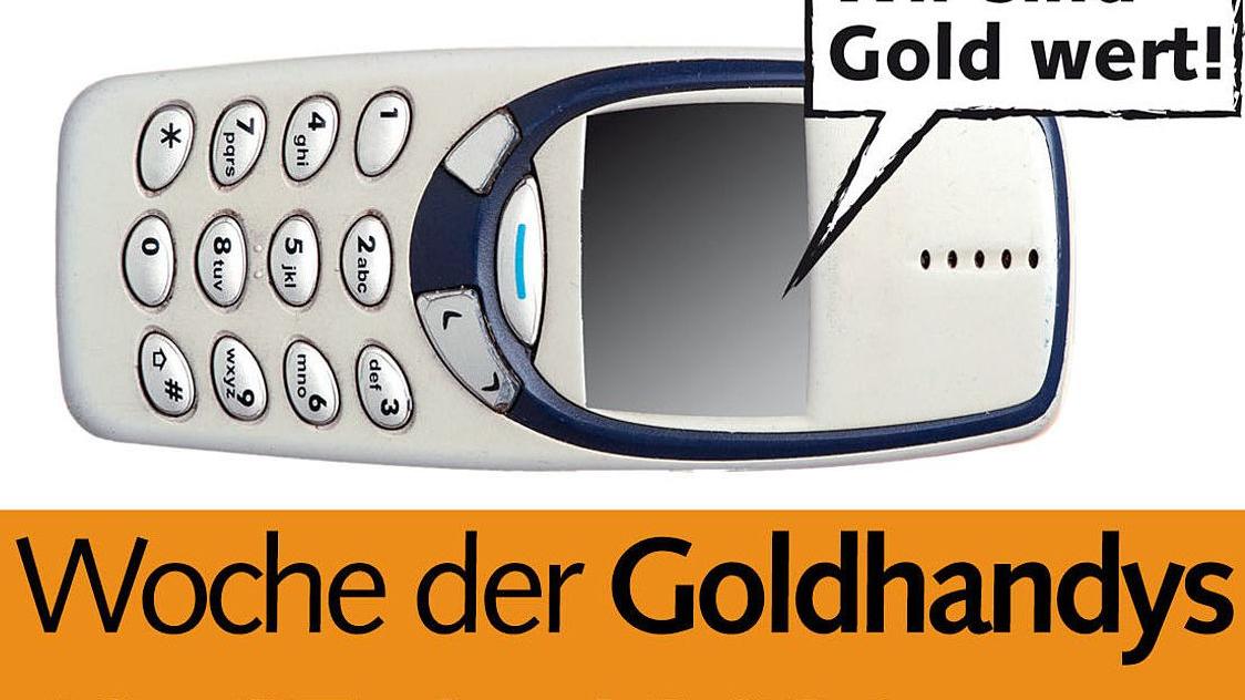 Woche der Goldhandys