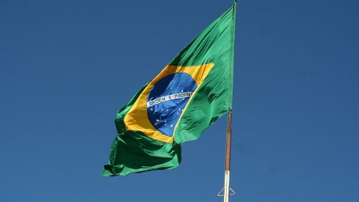 Nationalflagge Brasiliens (Symbolbild)