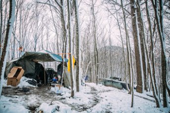 Flüchtlingscamp