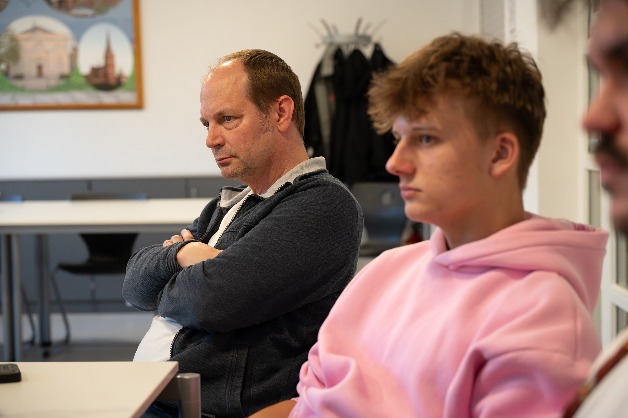 Herbert Naurath (links) ist ehrenamtliches Mitglied im Leitungsteam des Pastoralen Raums Herzogenrath.
