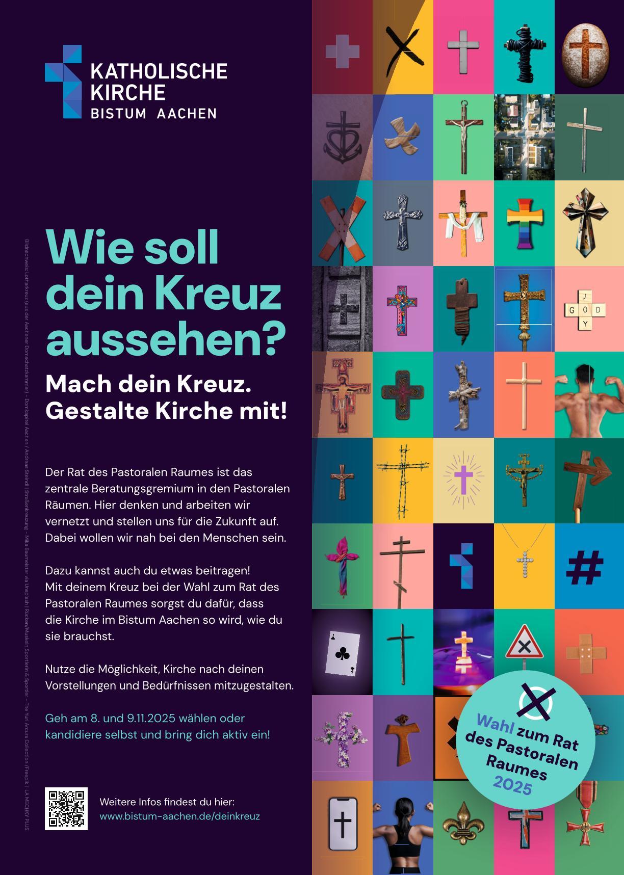 Am 8. und 9. November werden die Räte in den Pastoralen Räumen gewählt