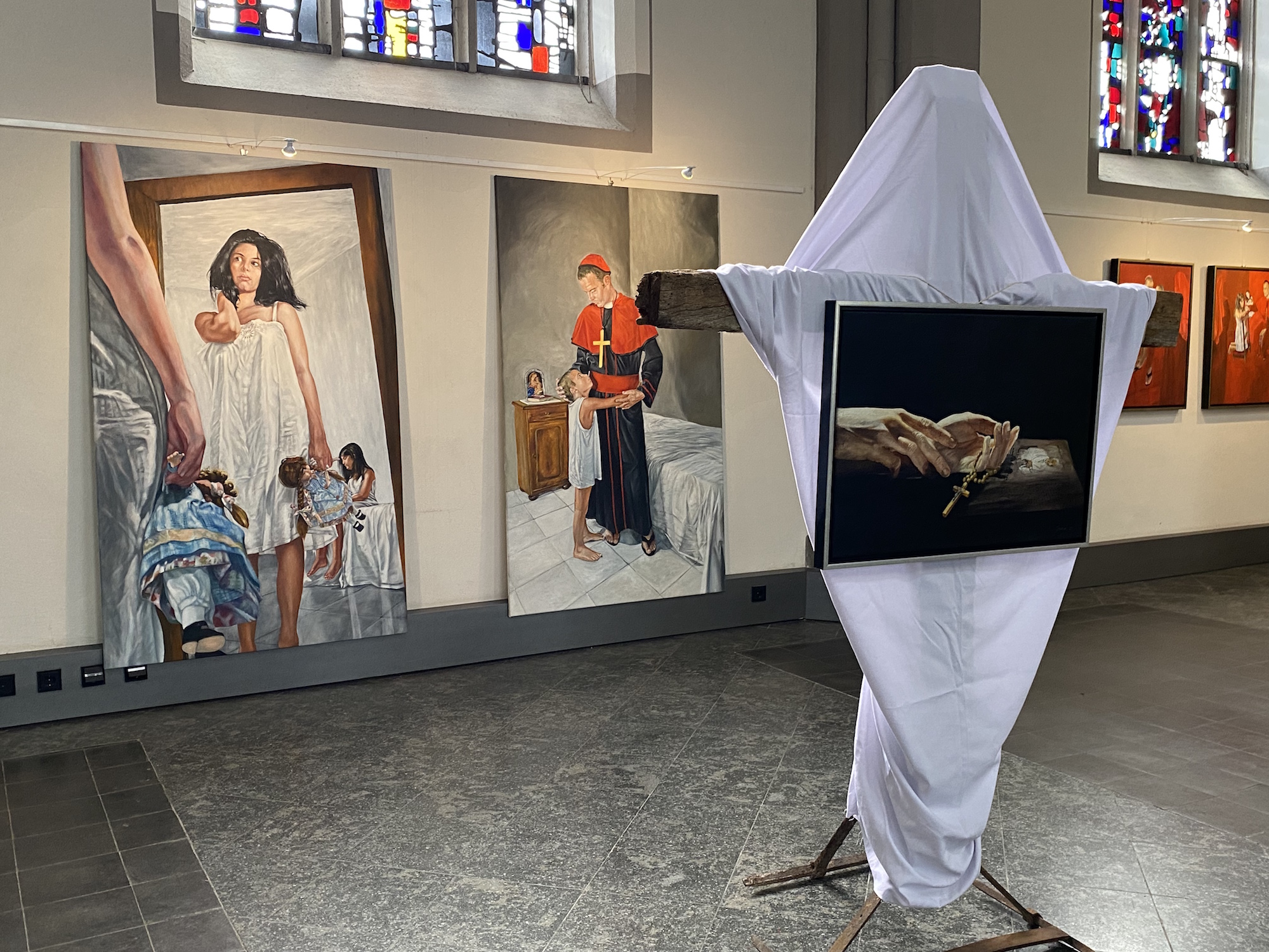 Bis zum 24. März ist die Ausstellung von Rinaldo Greco in der Mönchengladbacher Citykirche zu sehen.