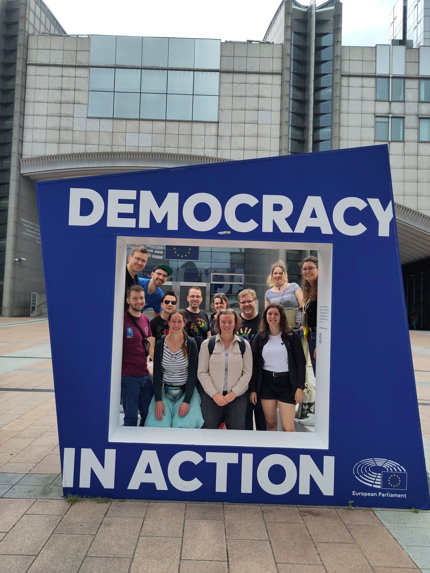 Der Bund der Deutschen Katholischen Jugend (BDKJ) Aachen hatte eine Fahrt aller Jugendleitungen nach Brüssel organisiert.