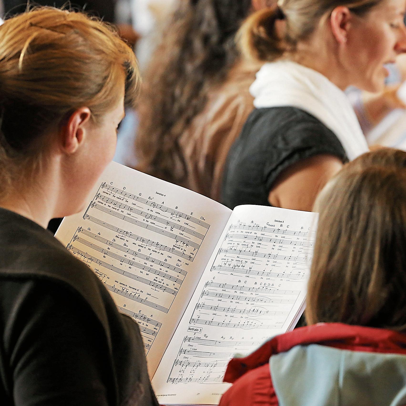 Wer im Chor singt, schätzt die Gemeinschaft und die Freude am Musizieren