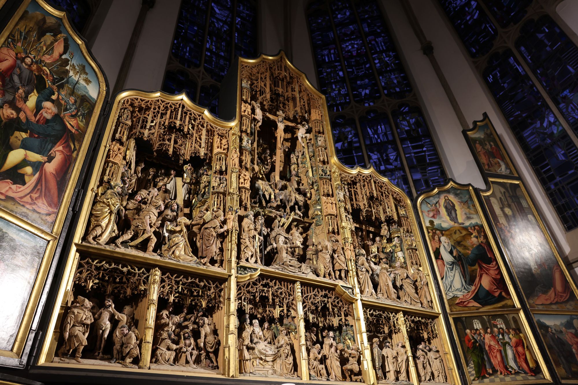 Der Hochaltar ist einer von drei Antwerpener Altären, die nun restauriert werden.