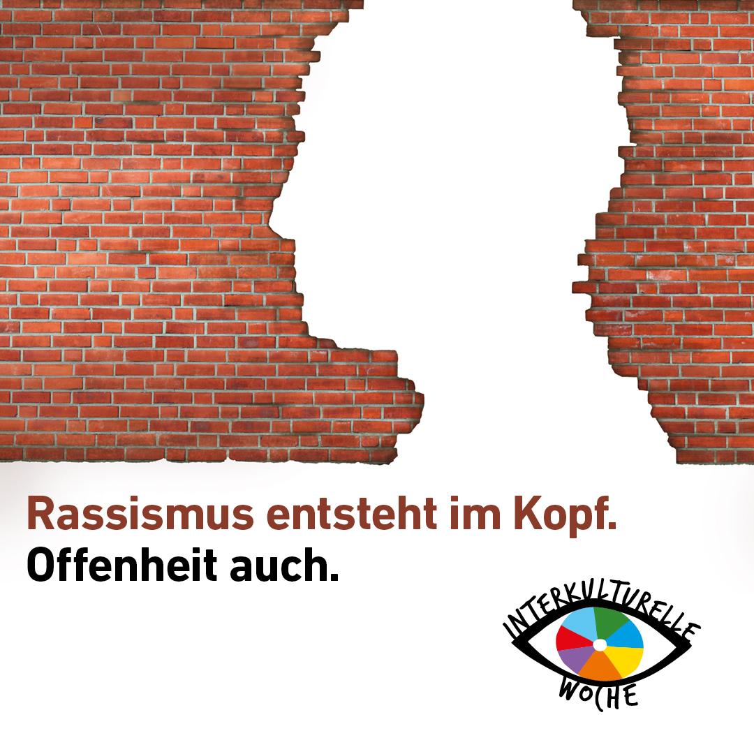 Plakatmotiv der interkulturellen Woche 2013, das an Aktualität nicht verloren hat.