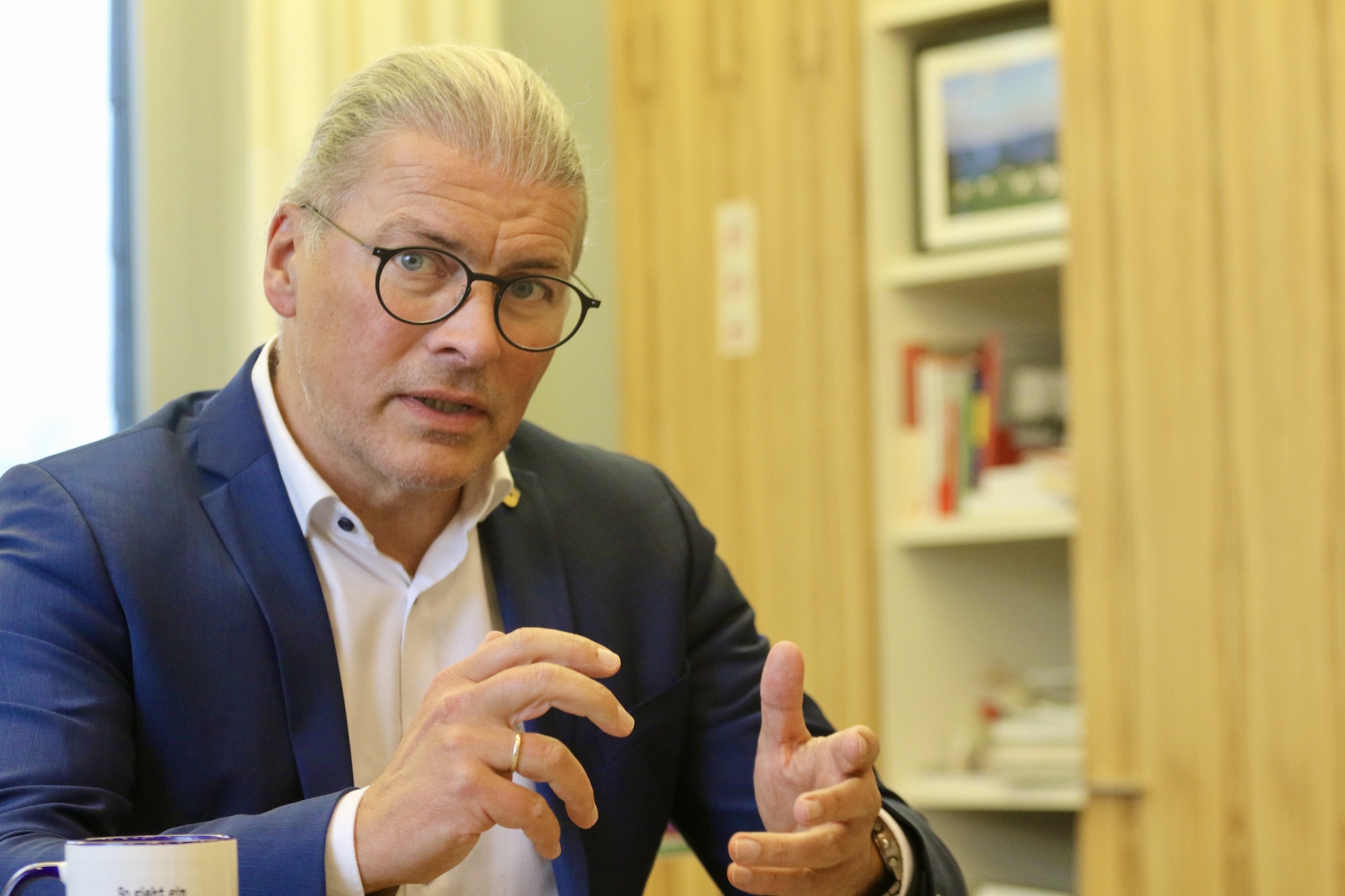 Bernd Goffart ist Bürgermeister der Gemeinde Simmerath und sieht die Städte und Gemeinden zunehmend alleingelassen vom Bund.