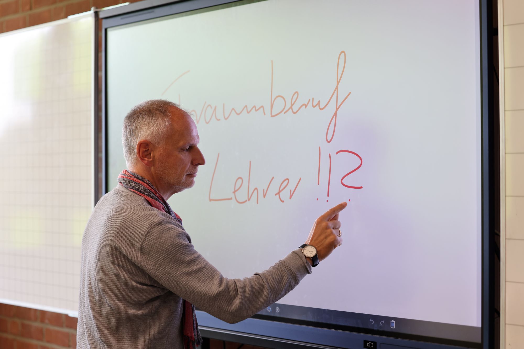 Guido Schins ist seit 30 Jahren Lehrer. Eine Berufswahl, die er nie bereut hat und wiederholen würde.