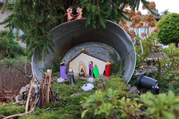 Der Krippenweg Birgel wird von Jahr zu Jahr mehr zu einer Entdeckungsrunde.