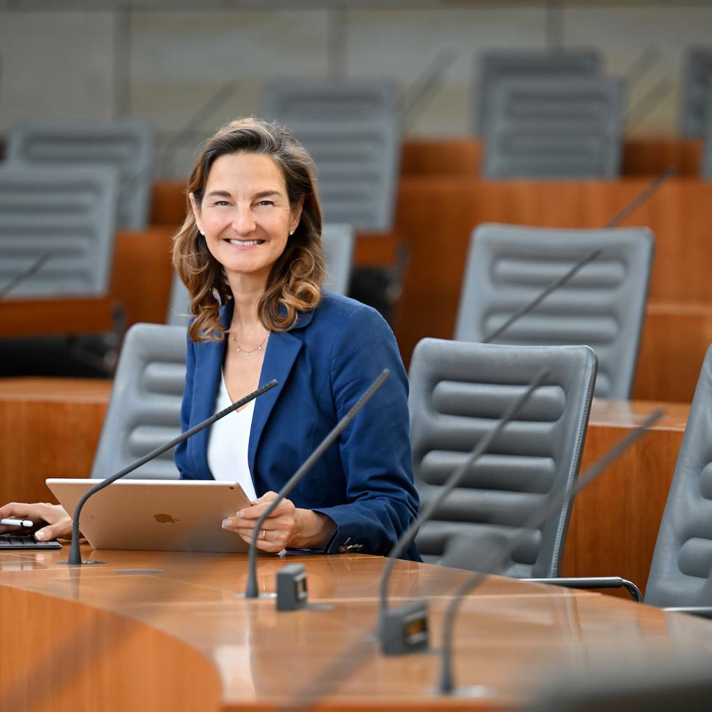 Für den Arbeitsplatz „Landtag“ hat  Patricia Peill seit 2017 ein Mandat.