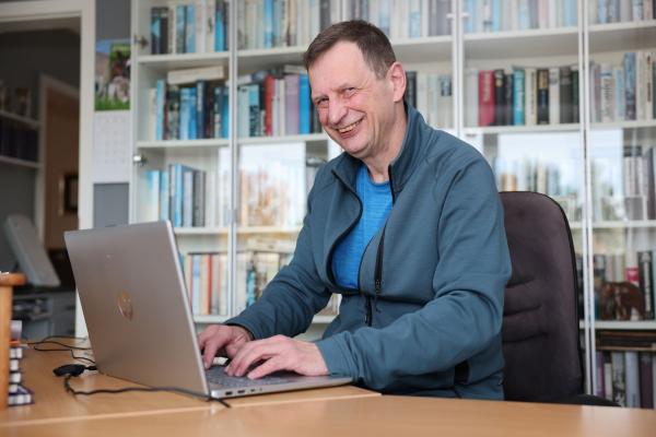 Günter Krieger hat sich für seinen jüngsten Roman eine historische Figur herausgesucht, die „immer noch modern ist“.