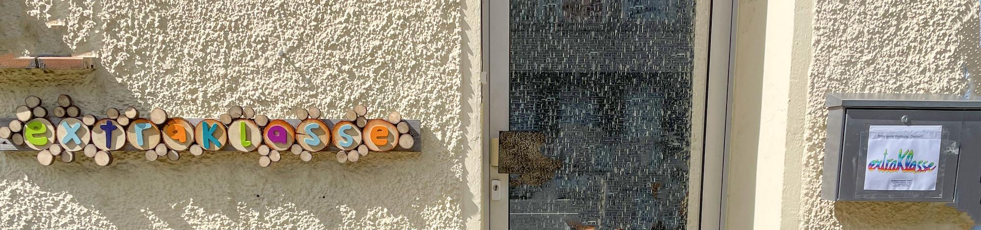 Kreativer Eingangsbereich für ein kreatives Konzept.