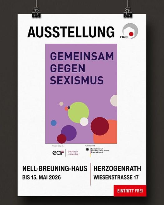 Ausstellung gemeinsam gegen Sexismus