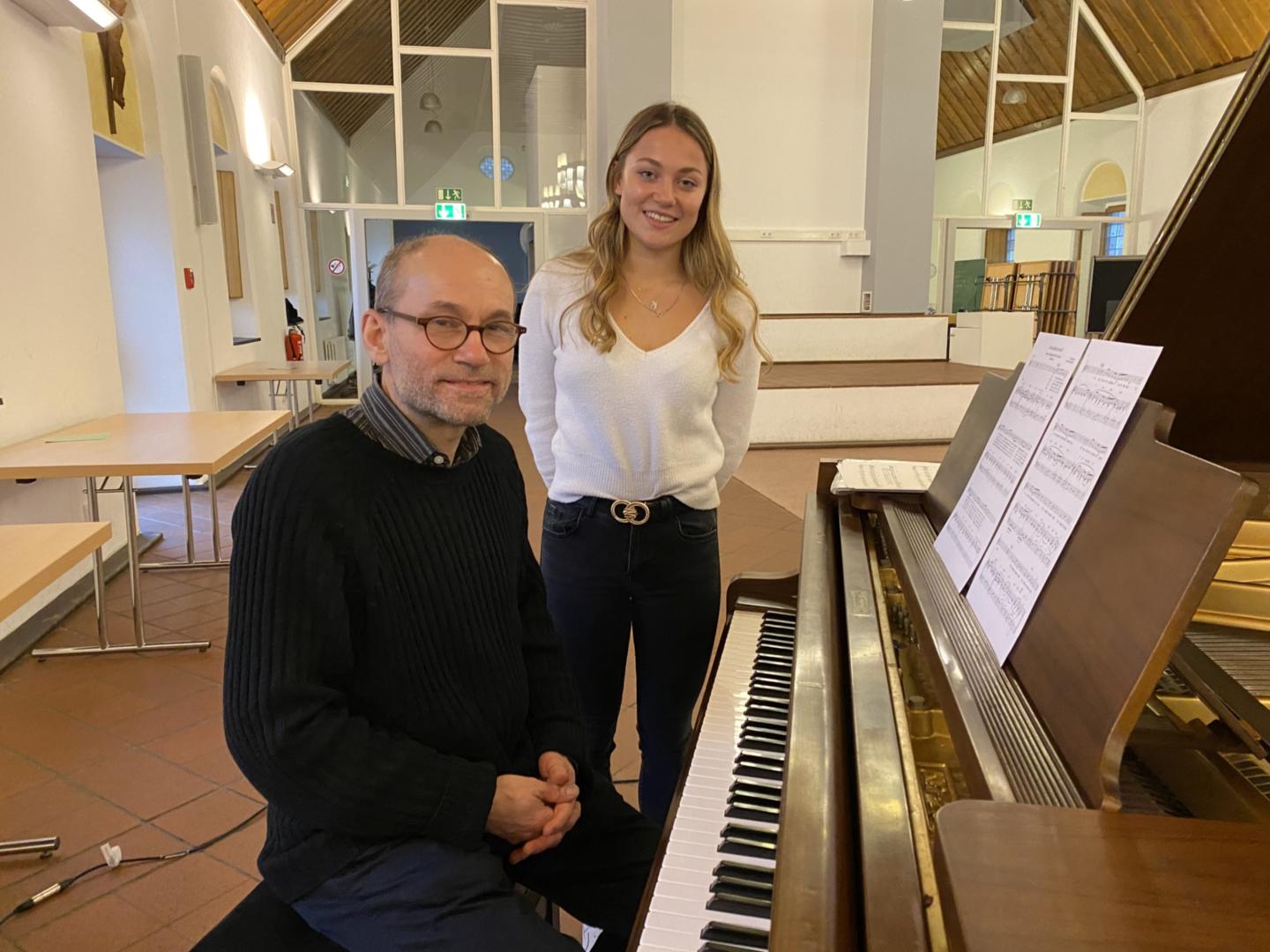 Katharina Hönnekes und Klaus Wallrath (c) Domkapitel Aachen