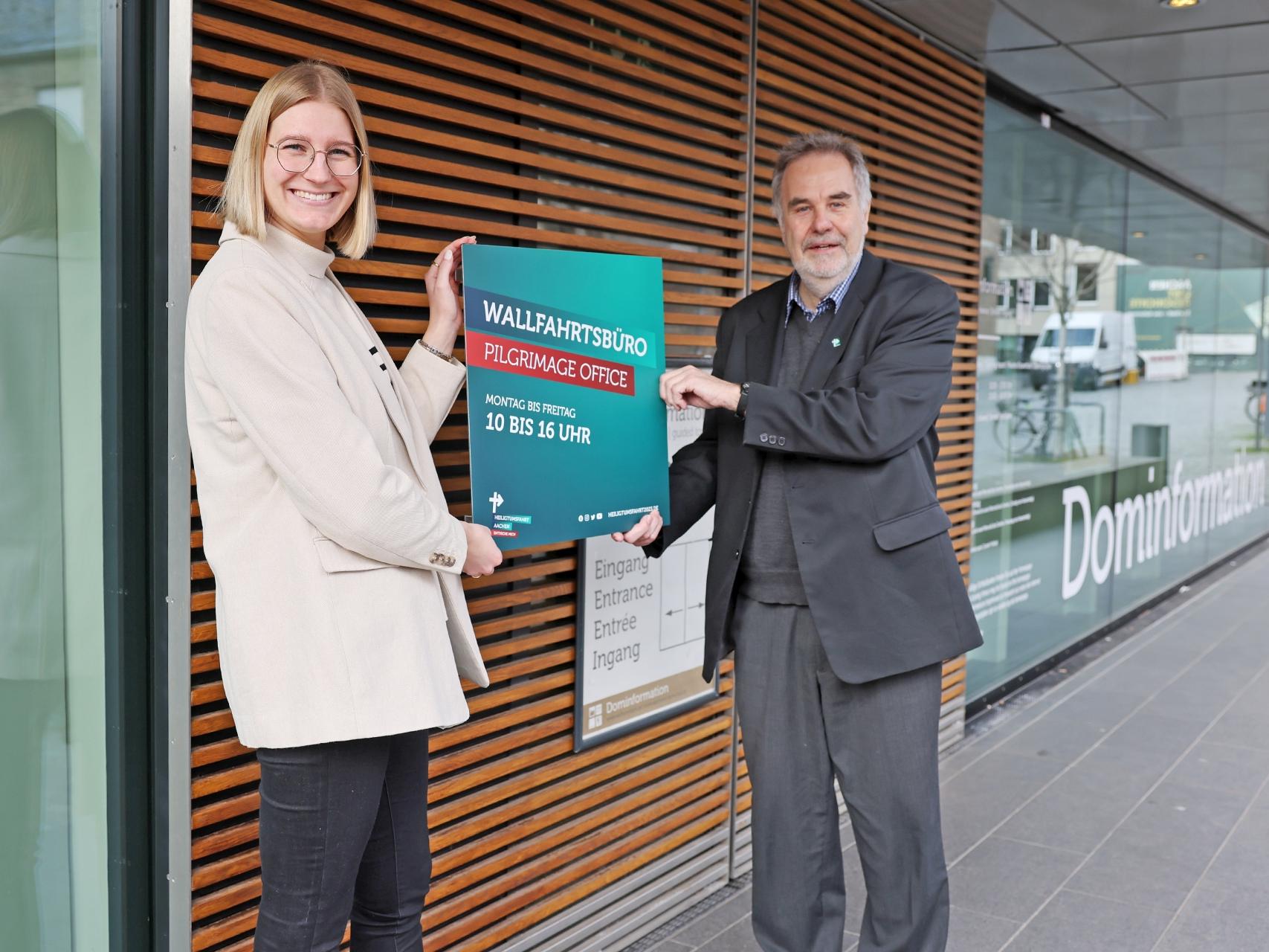 Wallfahrtsbüro in der Dominformation ist eröffnet (c) Domkapitel Aachen - Andreas Steindl