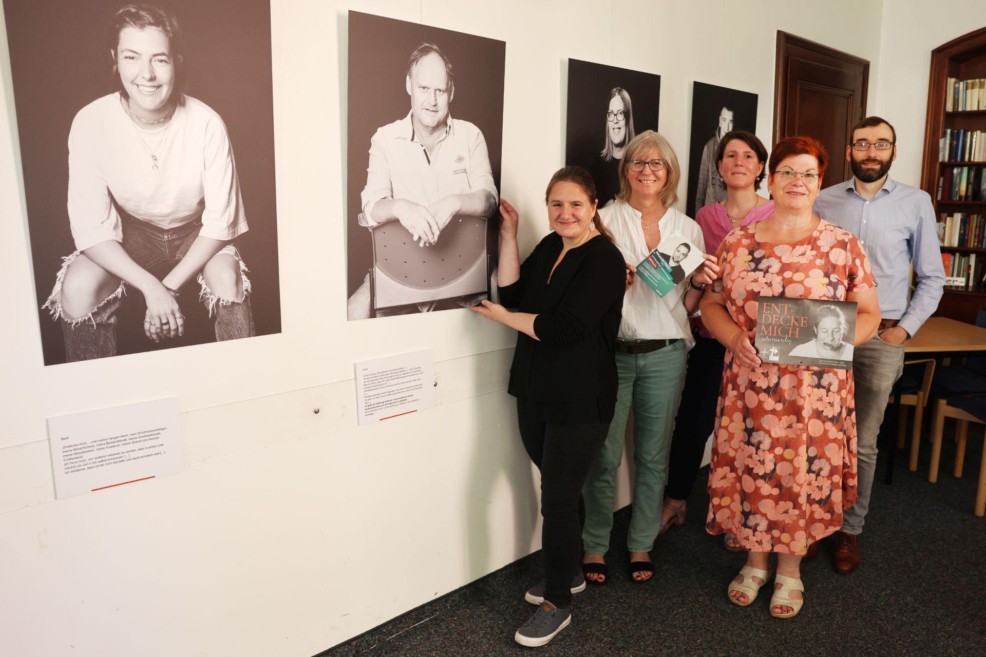 Freuen sich auf viele Besucher der Ausstellung 