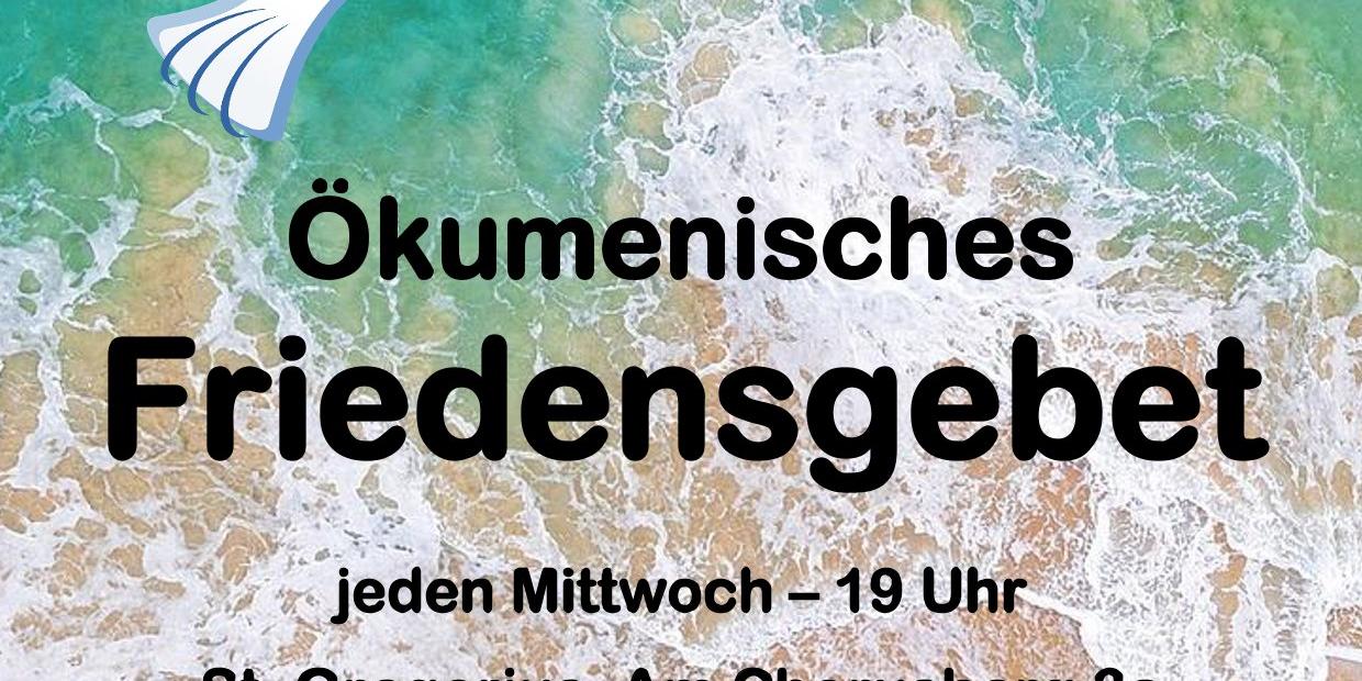 Plakat-Friedensgebet