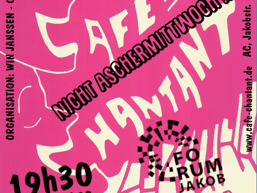 Plakat Café Chantant