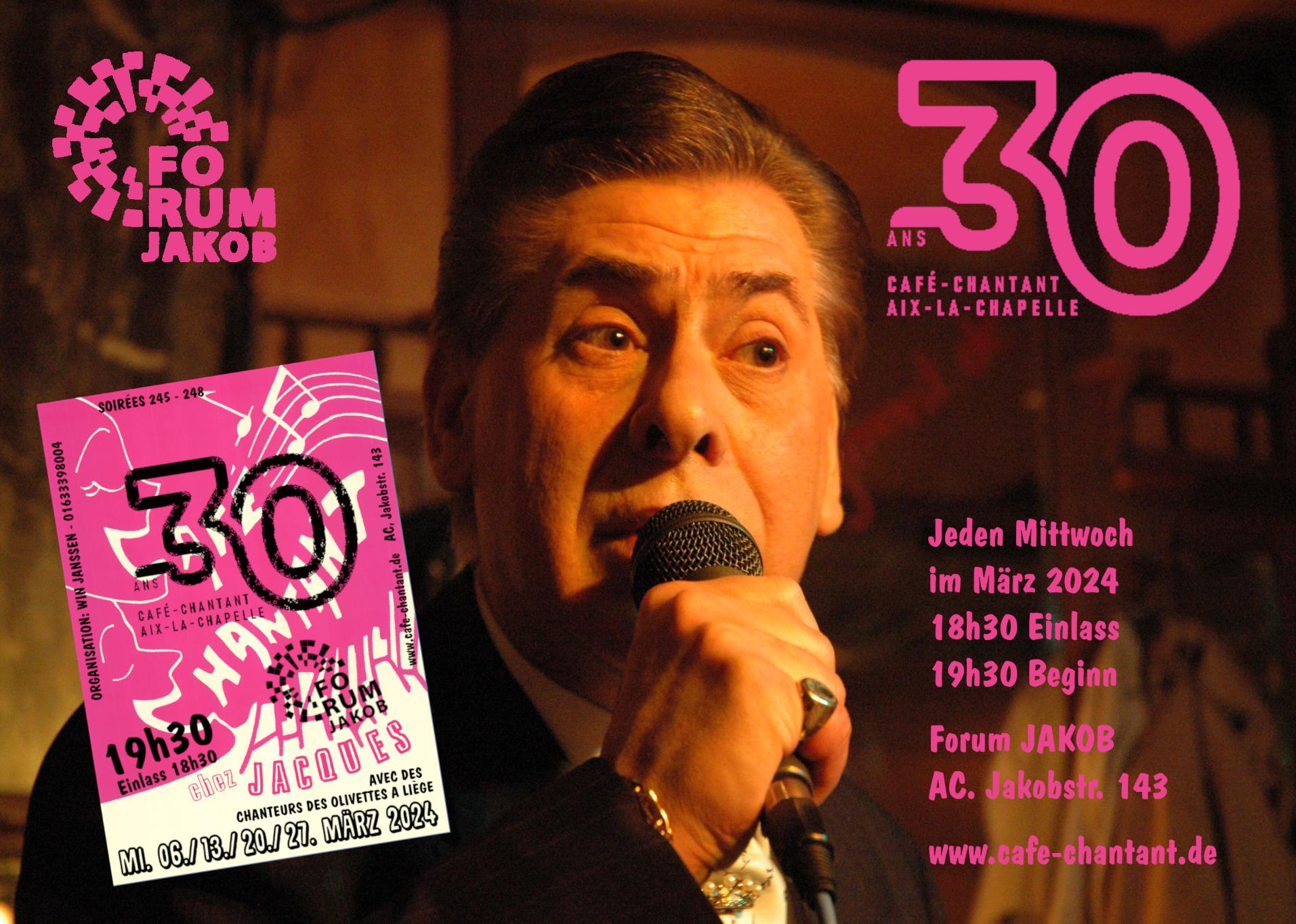 30 Jahre Café-Chantant in Aachen