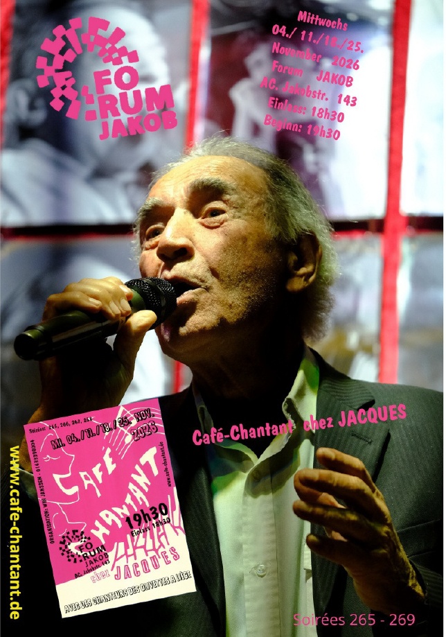 Café Chantant 2026 Nov