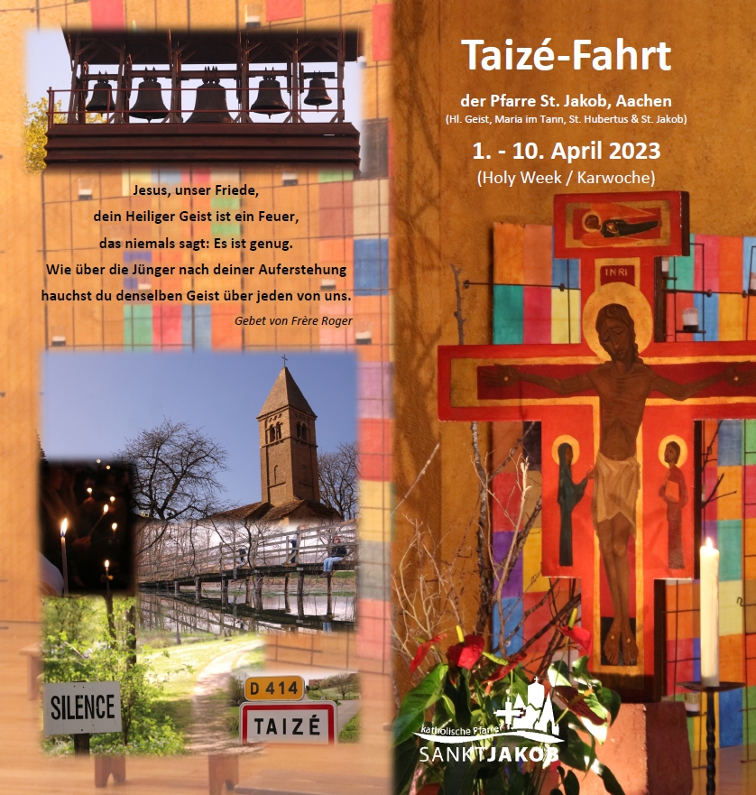 Flyer Taizefahrt (c) St. Jakob