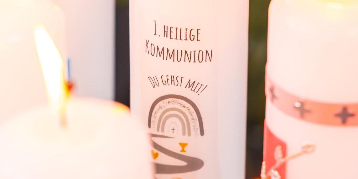 Kommunionkerzen