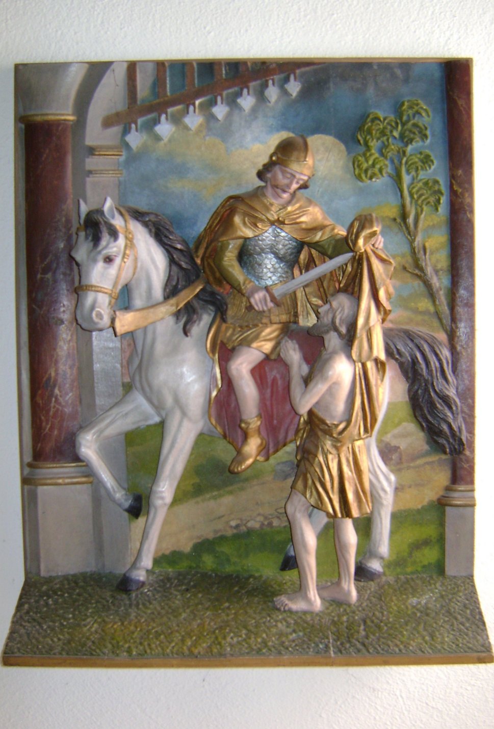 Martin-Relief, St. Martinus D'horn