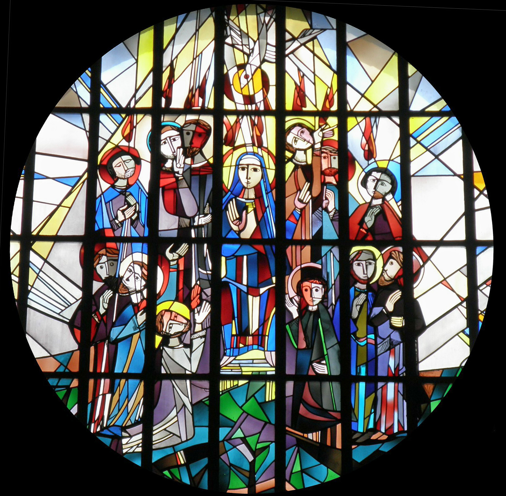 Kirchenfenster St. Laurentius Kleinostheim
