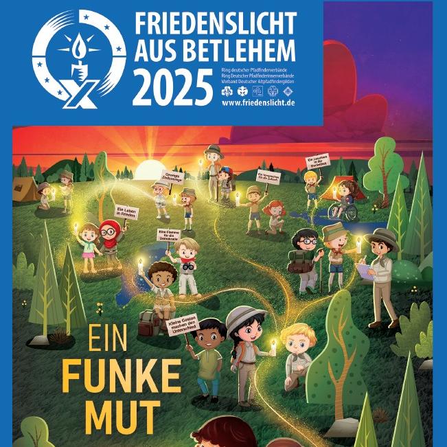 friedenslicht_ plakat 2025_Ein-Funke-Mut