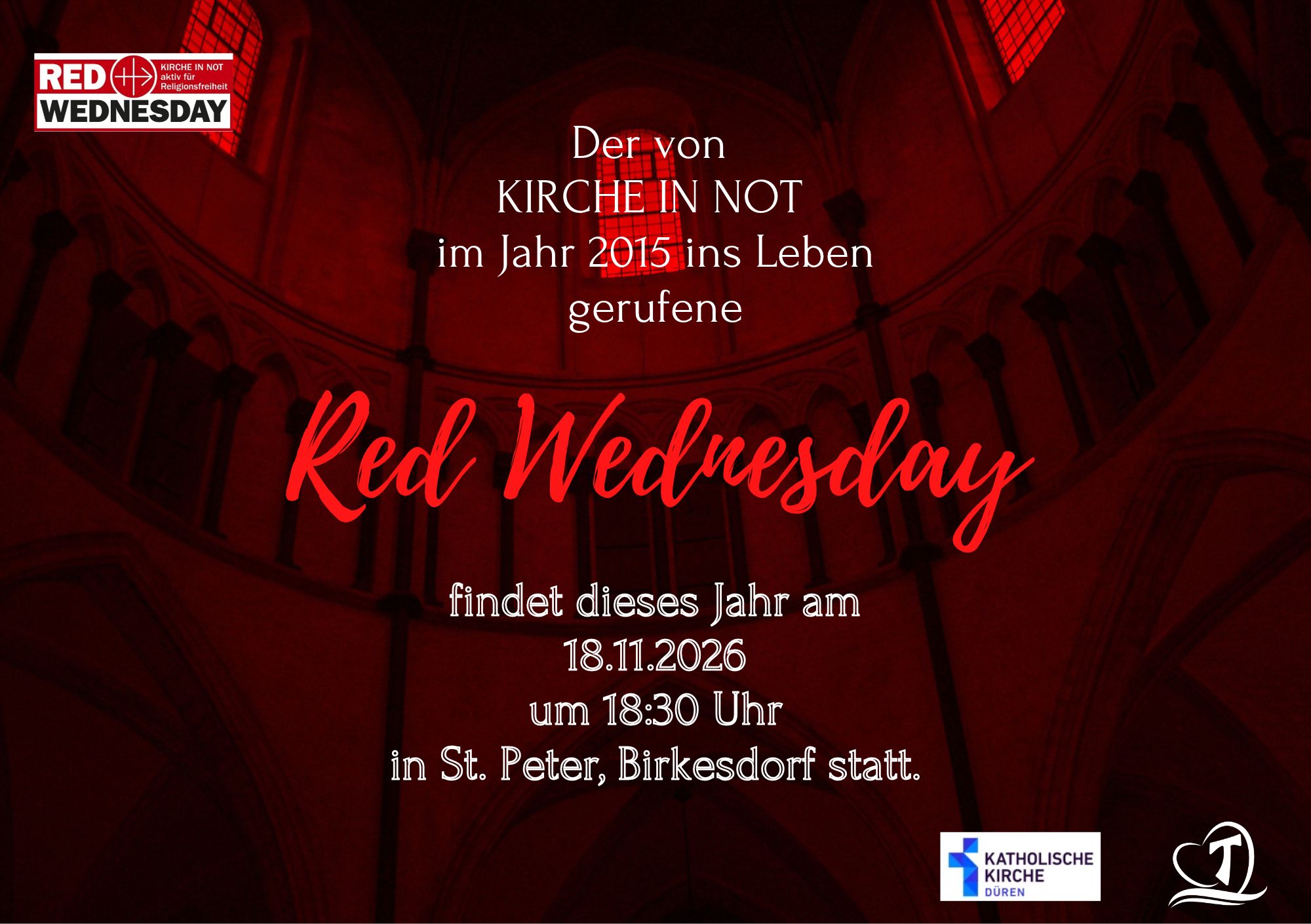 Red Wednesday, 18.11.2026