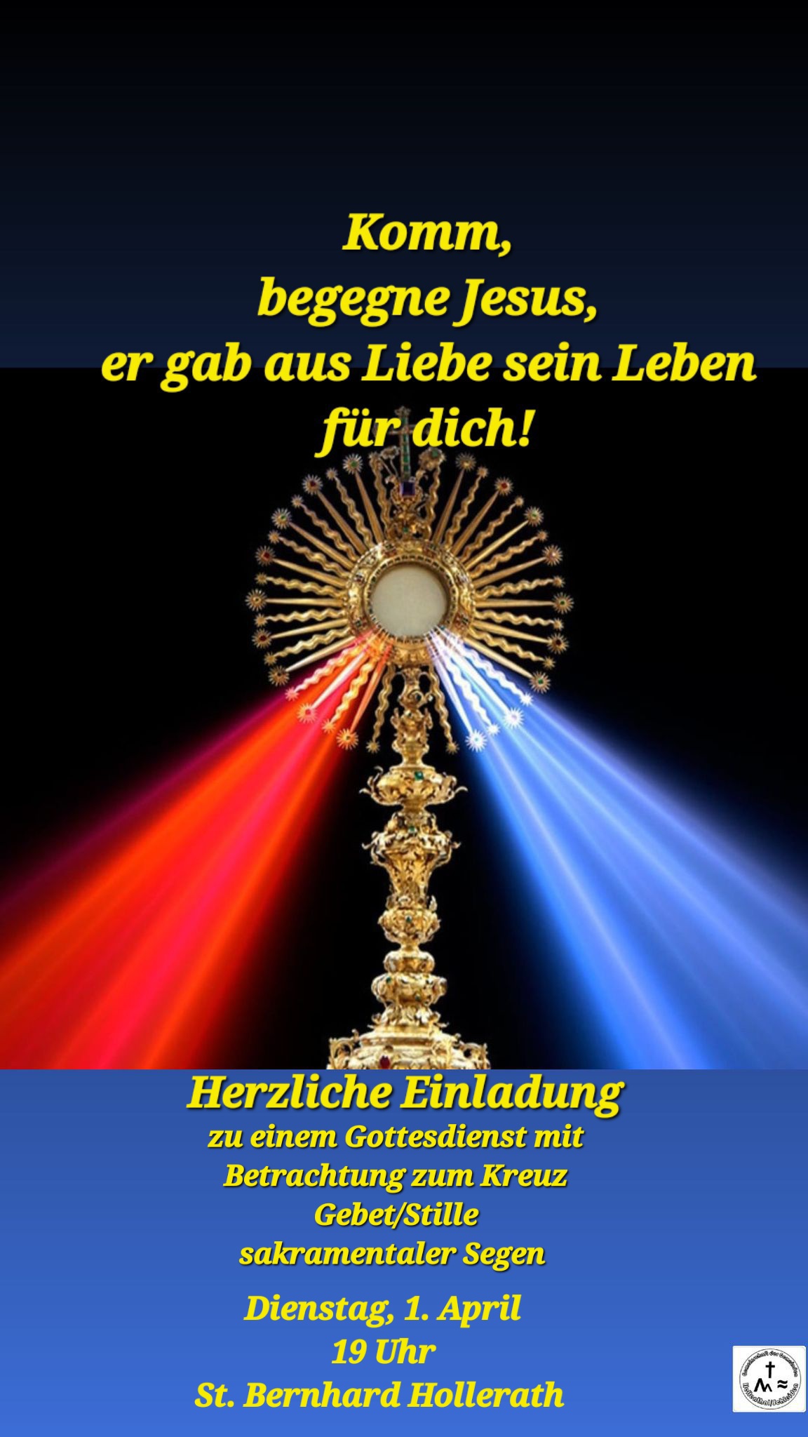 Meditativer Gottesdienst (c) St. Bernhard Hollerath