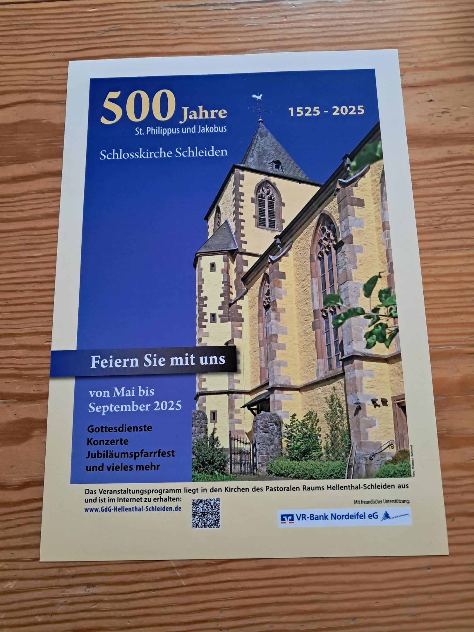 Jubiläum Schlosskirche (c) Pastoraler Raum Hellenthal / Schleiden