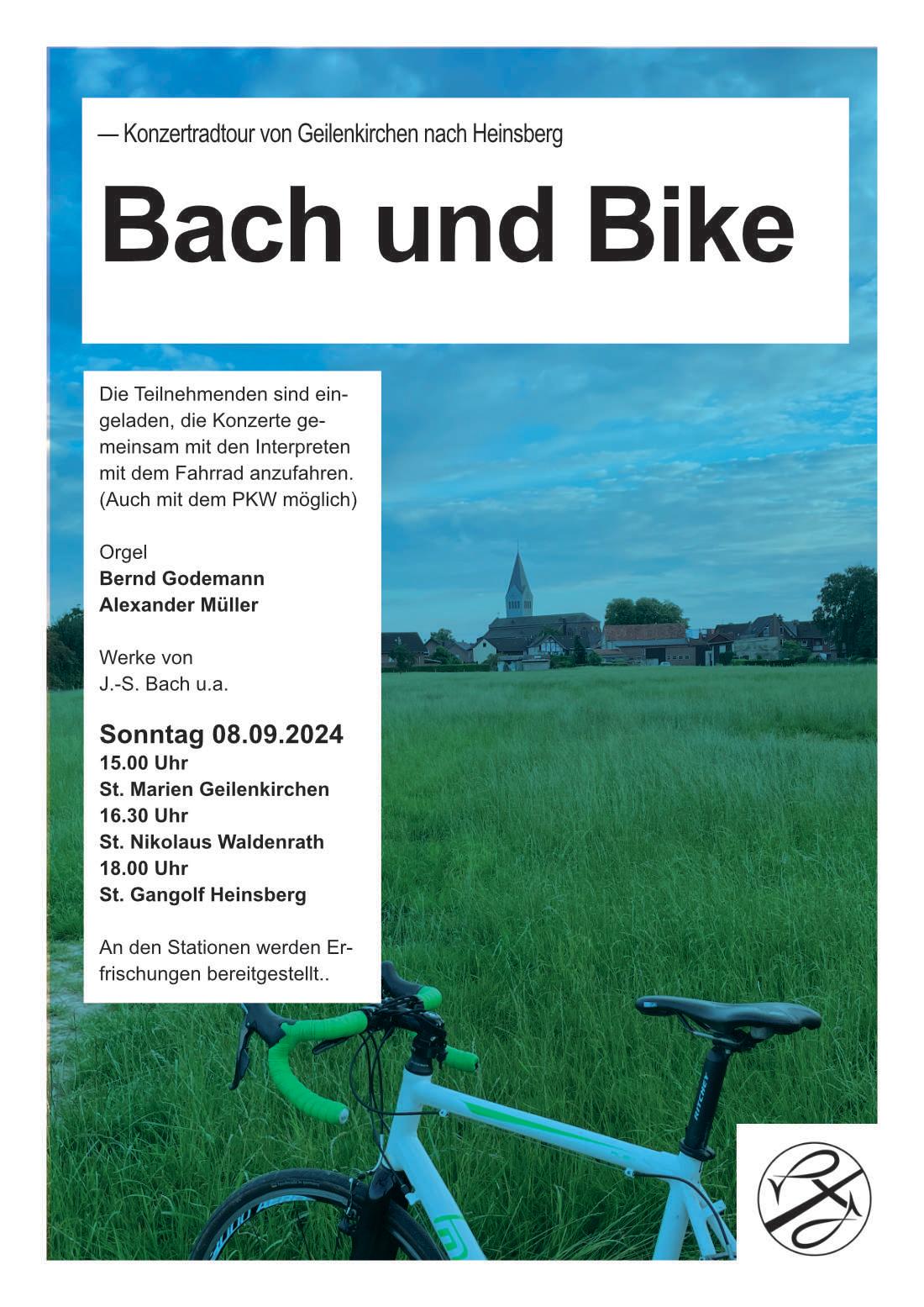 2024-09-08 - Plakat Bach und Bike