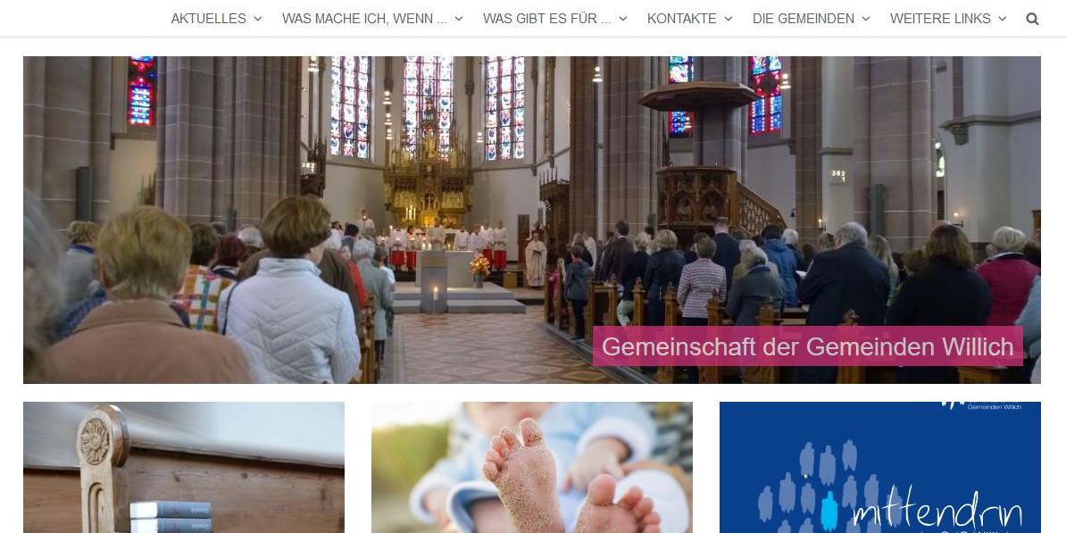 Neue Startseite