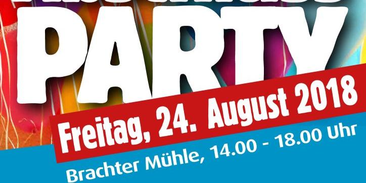 Ferienabschlussparty