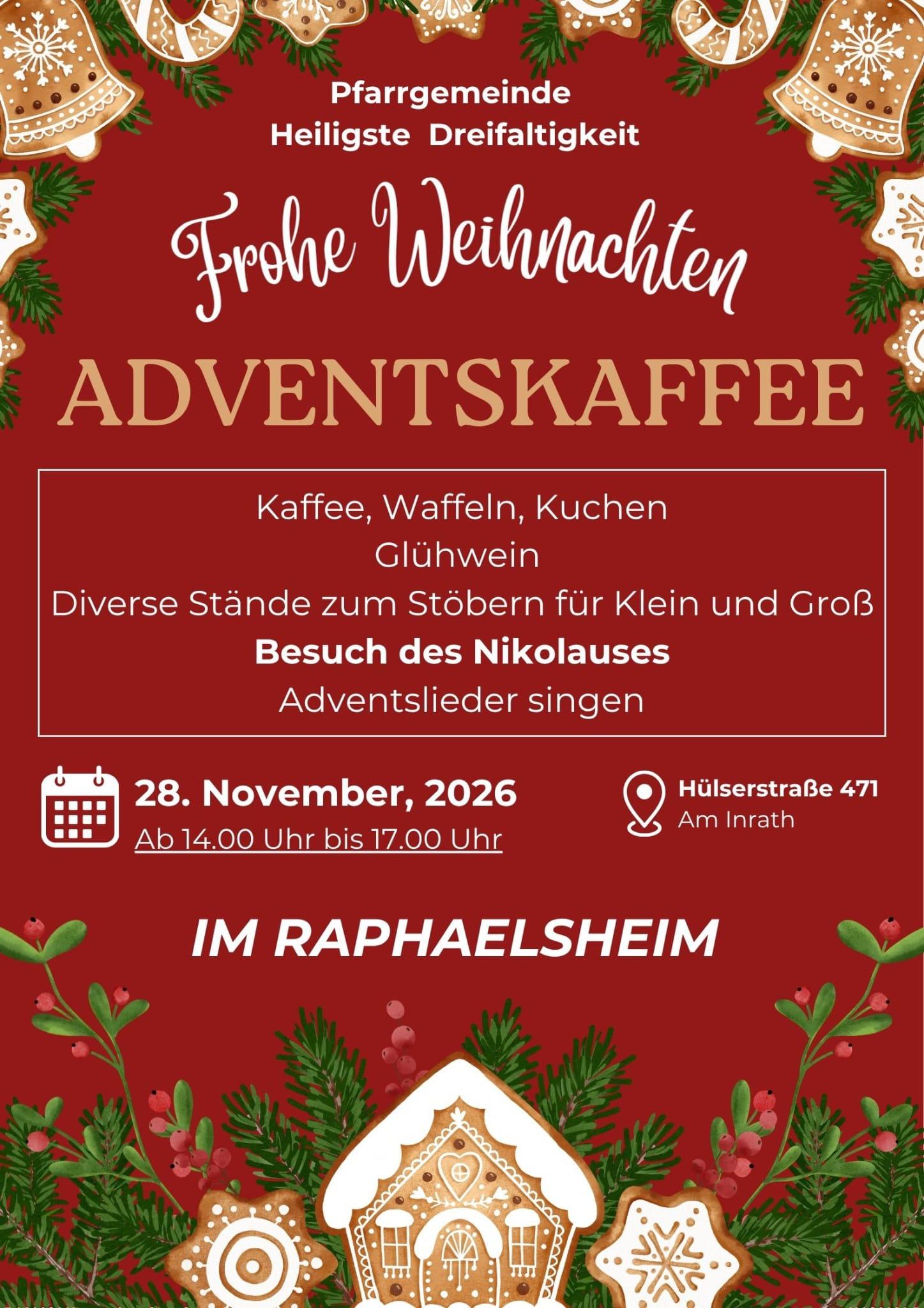 Adventskaffee am 28.11.2026