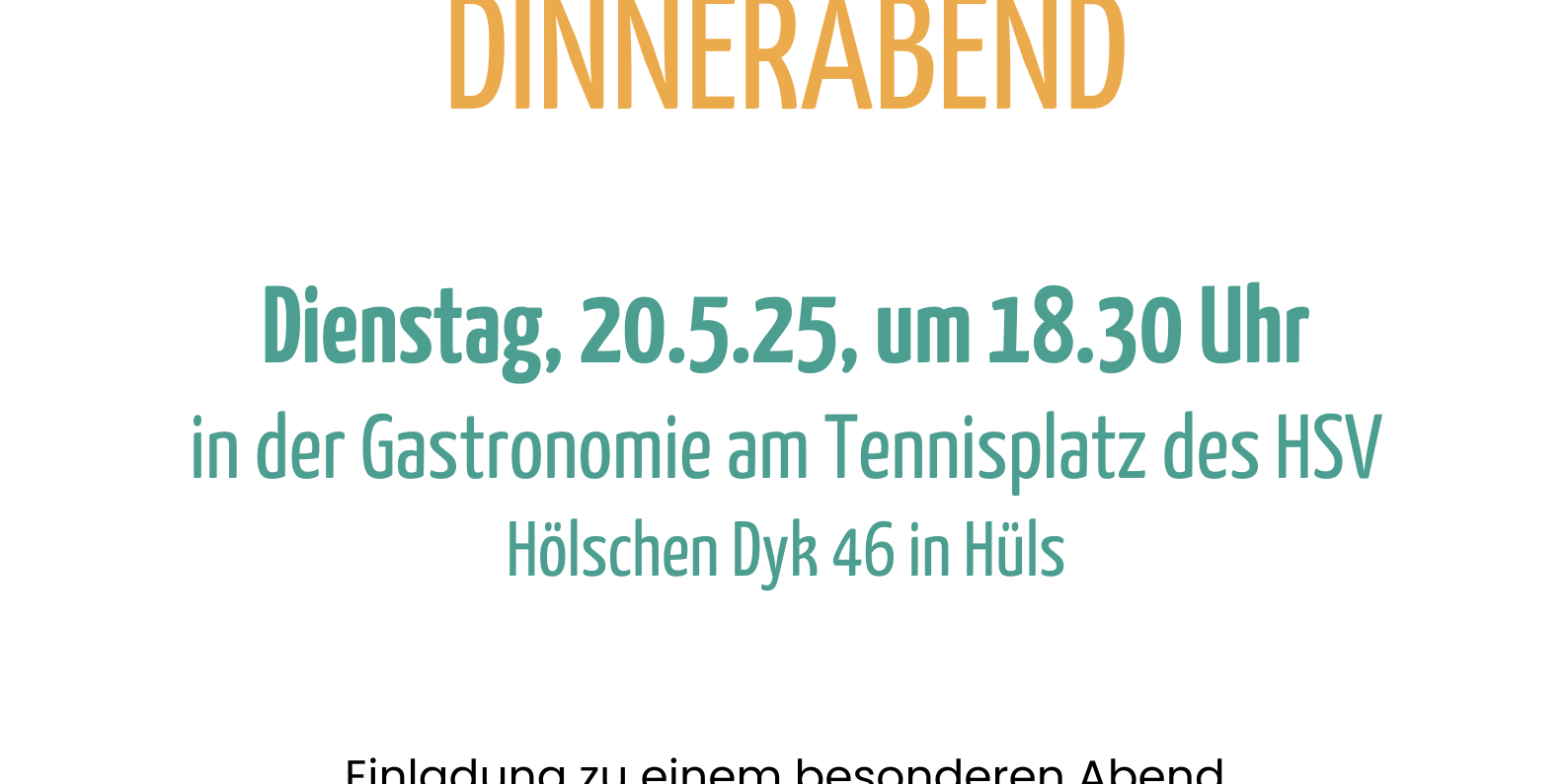 Dinnerabend am 20.05.2025 (c) Matthias Totten