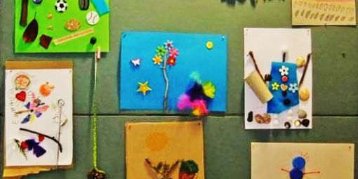 »Kunst«, gestaltet von Kindern der Kita St. Stephanus – Bild 2