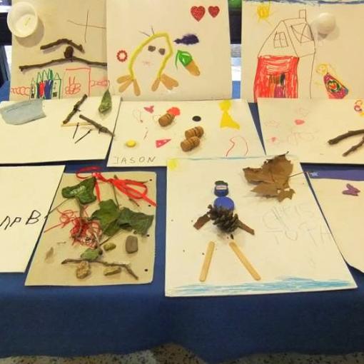 »Kunst«, gestaltet von Kindern der Kita St. Stephanus – Bild 3