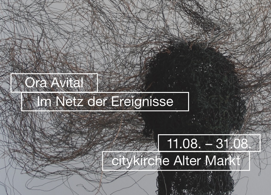 2023_08_11_Ora Avital Im Netz der Ereignisse EInladung (c) Ora Avital