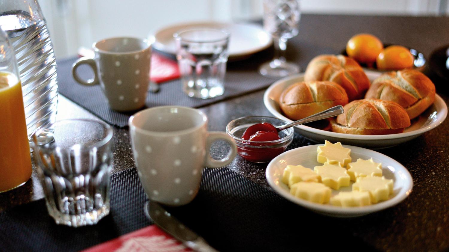 Frühstücksangebot in Kleinenbroich
