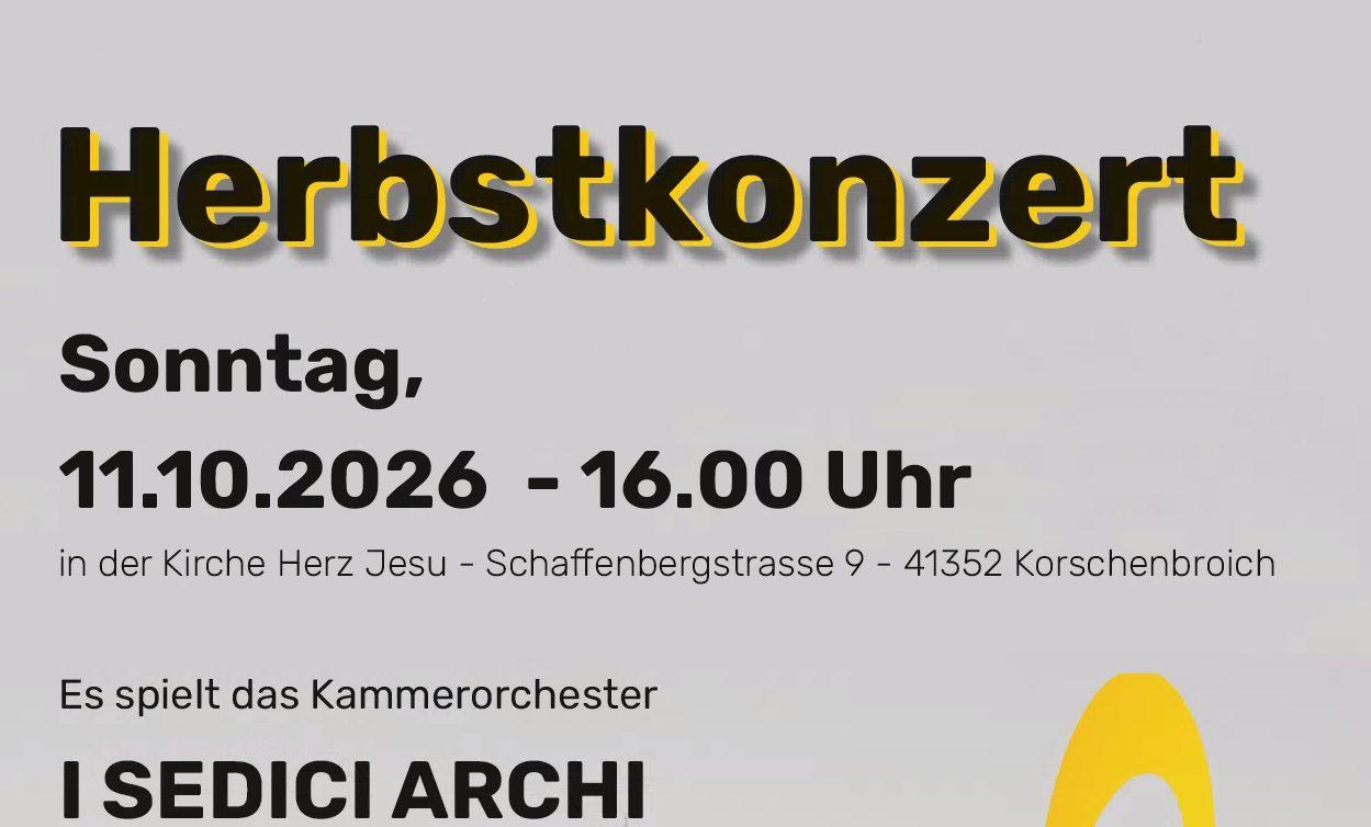 Herbstkonzert