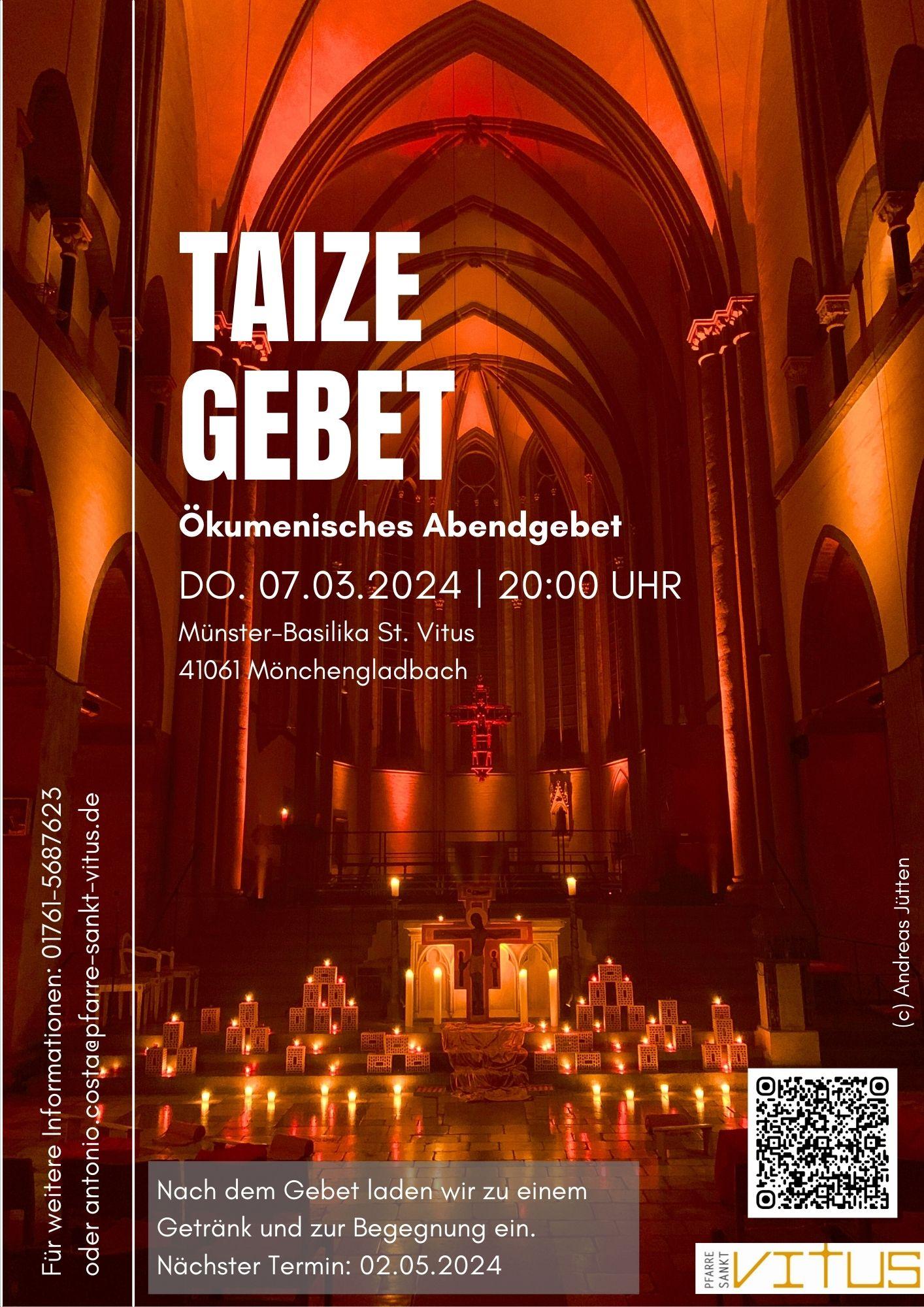 Taize Gebet 7. März 2024 (c) Pfarre St. Vitus